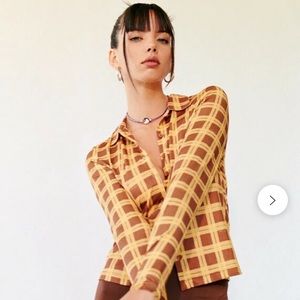 Brand new With Jèan Bobbie long sleeve top cher